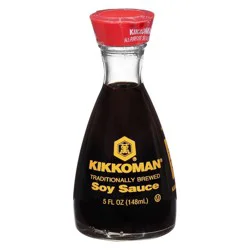 Kikkoman Traditionally Brewed Soy Sauce - 5 fl oz