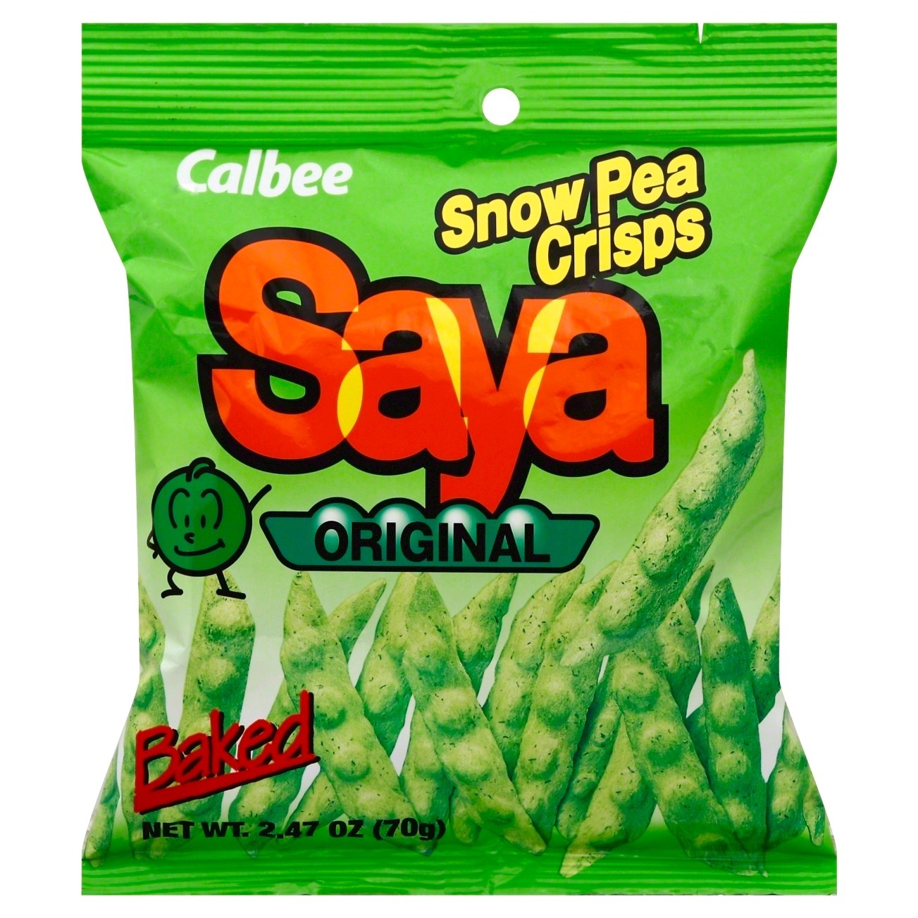 slide 1 of 3, Calbee Snow Pea, 2.47 oz