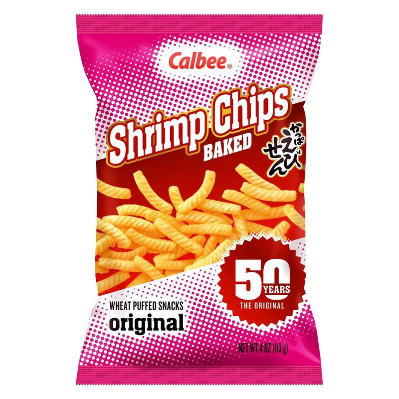 slide 1 of 3, Calbee Shrimp Chips - 4oz, 4 oz