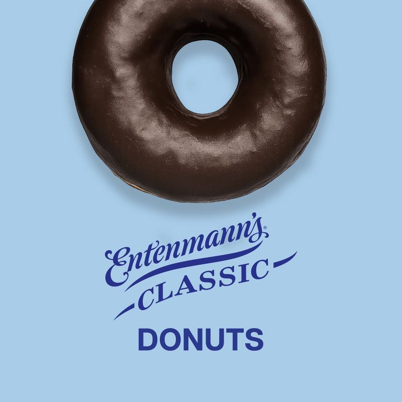 slide 2 of 10, Entenmann's Frosted Devil's Food Donuts - 8 ct, 8 ct