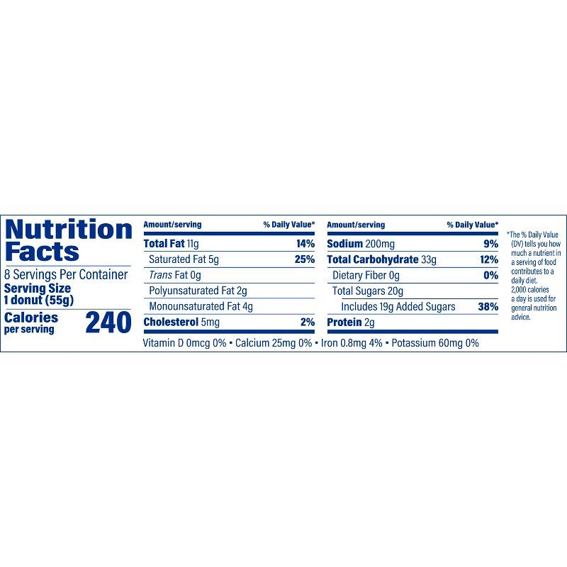 slide 9 of 14, Entenmann's Crumb Topped Donuts - 15.5oz/8ct, 15.5 oz, 8 ct