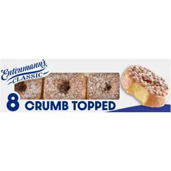 Entenmann's Crumb Topped Donuts - 15.5oz/8ct