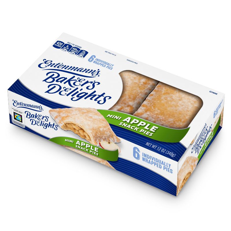 slide 4 of 14, Entenmann's Mini's Apple Snack Pies - 11.5oz, 11.5 oz