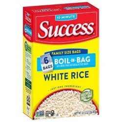 Success Family Size Boil-in-Bag White Rice - 2lbs