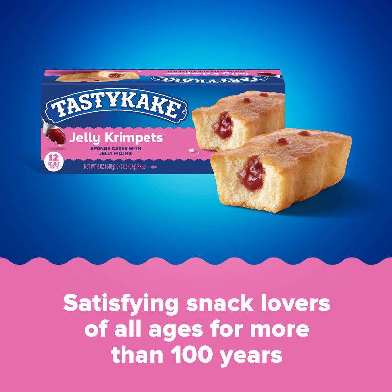 slide 5 of 11, Tastykake Jelly Krimpets - 12Z, 1 ct