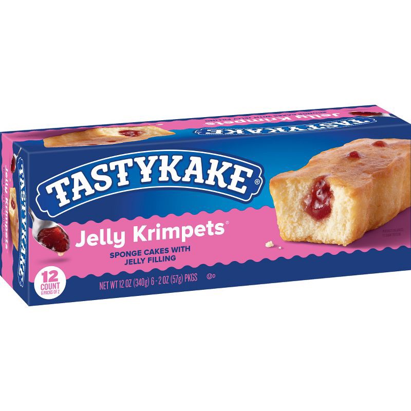 slide 9 of 11, Tastykake Jelly Krimpets - 12oz/12ct, 12 ct; 12 oz
