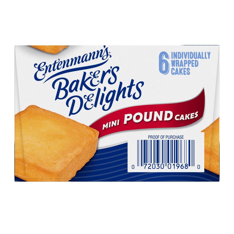 slide 3 of 23, Entenmann's Mini Butter Pound Cake - 9.25oz, 9.25 oz