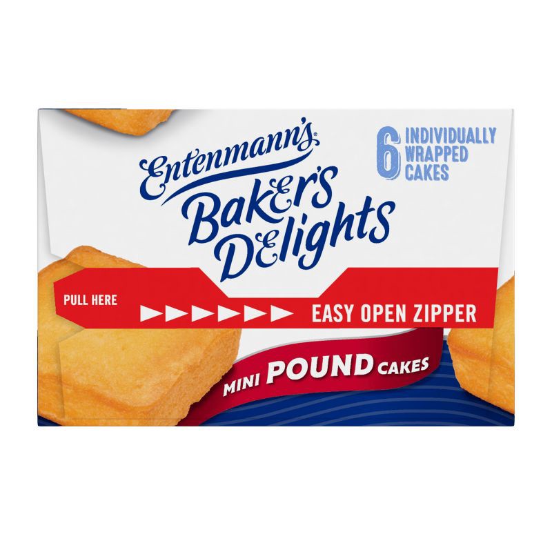 slide 4 of 23, Entenmann's Mini Butter Pound Cake - 9.25oz, 9.25 oz