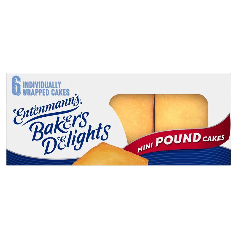 slide 23 of 23, Entenmann's Mini Butter Pound Cake - 9.25oz/6ct, 9.25 oz, 6 ct