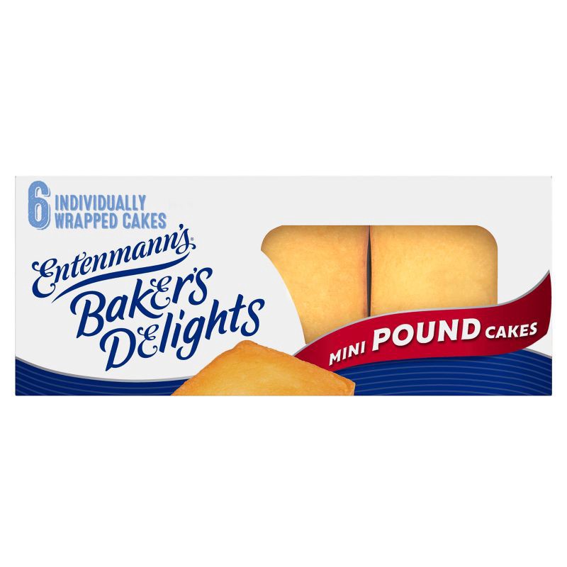 slide 1 of 23, Entenmann's Mini Butter Pound Cake - 9.25oz, 9.25 oz