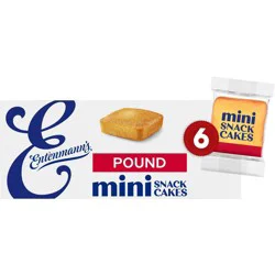 Entenmann's Mini Butter Pound Cake - 9.25oz/6ct