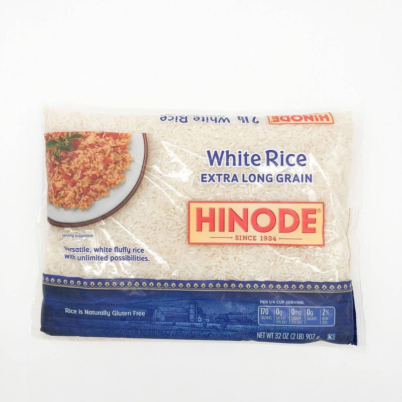 slide 4 of 4, Hinode Enriched Extra Long Grain White Rice - 2lbs, 2 lb