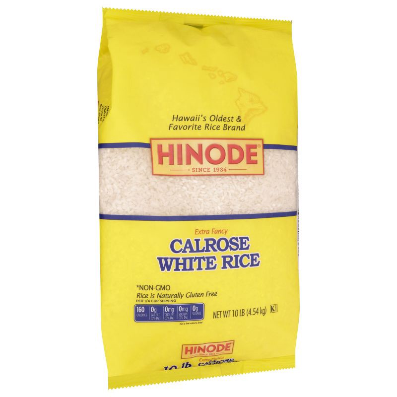 slide 2 of 3, Hinode Medium Grain Calrose White Rice - 10lbs, 10 lb