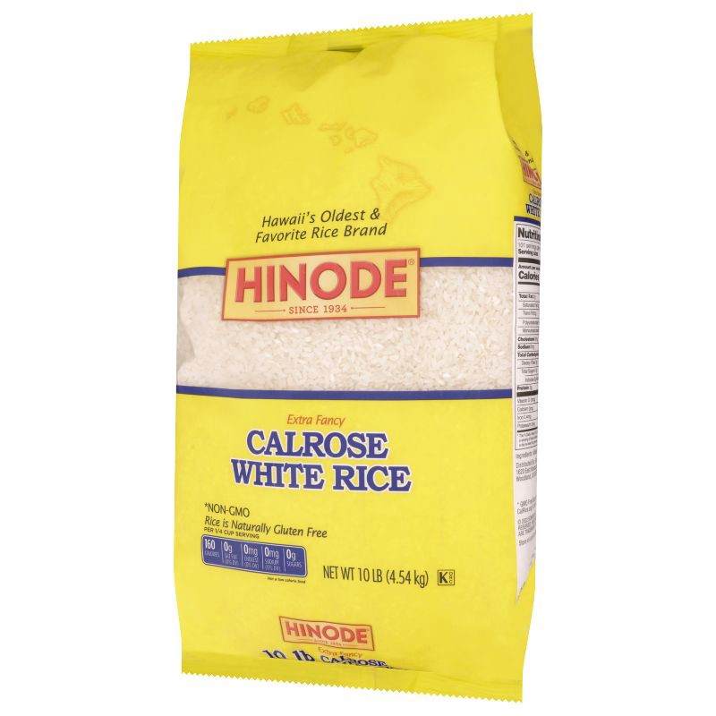 slide 3 of 3, Hinode Medium Grain Calrose White Rice - 10lbs, 10 lb