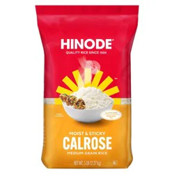 Hinode Medium Grain Calrose White Rice - 5lbs