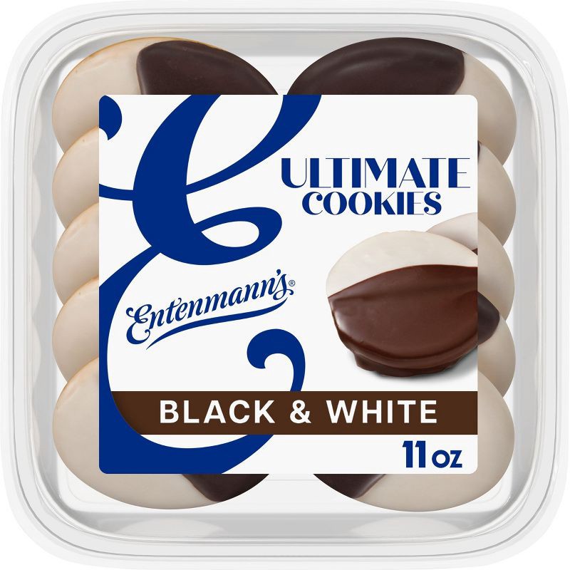 slide 1 of 7, Entenmann's Black and White Cookies 11oz, 11 oz