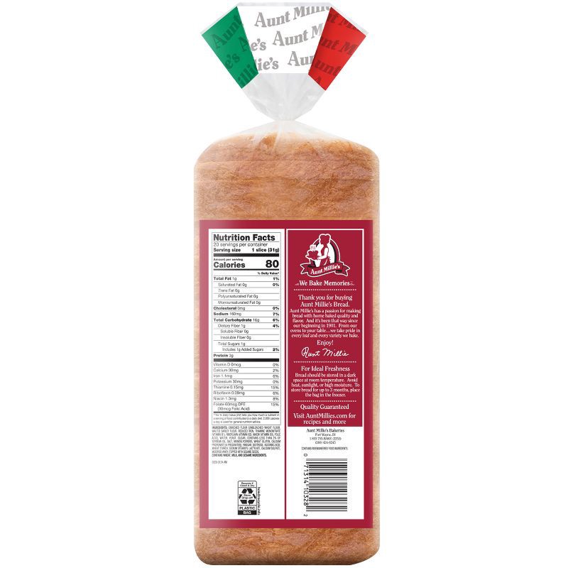 slide 2 of 7, Aunt Millie's Homestyle Italian Bread - 22oz, 22 oz