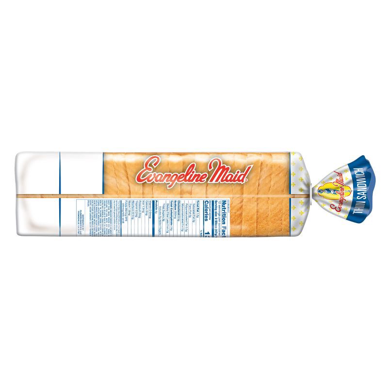 slide 8 of 14, Evangeline Maid Evangelin Maid Thin Sandwich Bread - 20oz, 20 oz