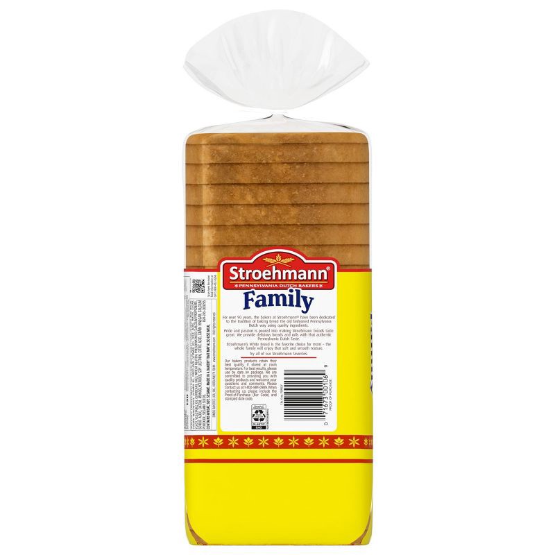 slide 2 of 7, Stroehmann Family White Sandwich Bread - 20oz, 20 oz