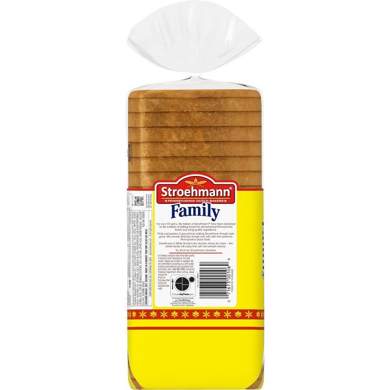 slide 2 of 5, Stroehmann Family White Sandwich Bread - 20oz, 20 oz