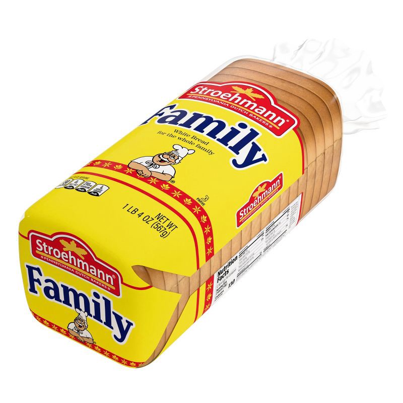 slide 2 of 7, Stroehmann Family White Sandwich Bread - 20oz, 20 oz