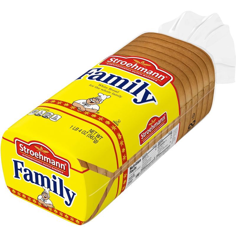 slide 4 of 5, Stroehmann Family White Sandwich Bread - 20oz, 20 oz
