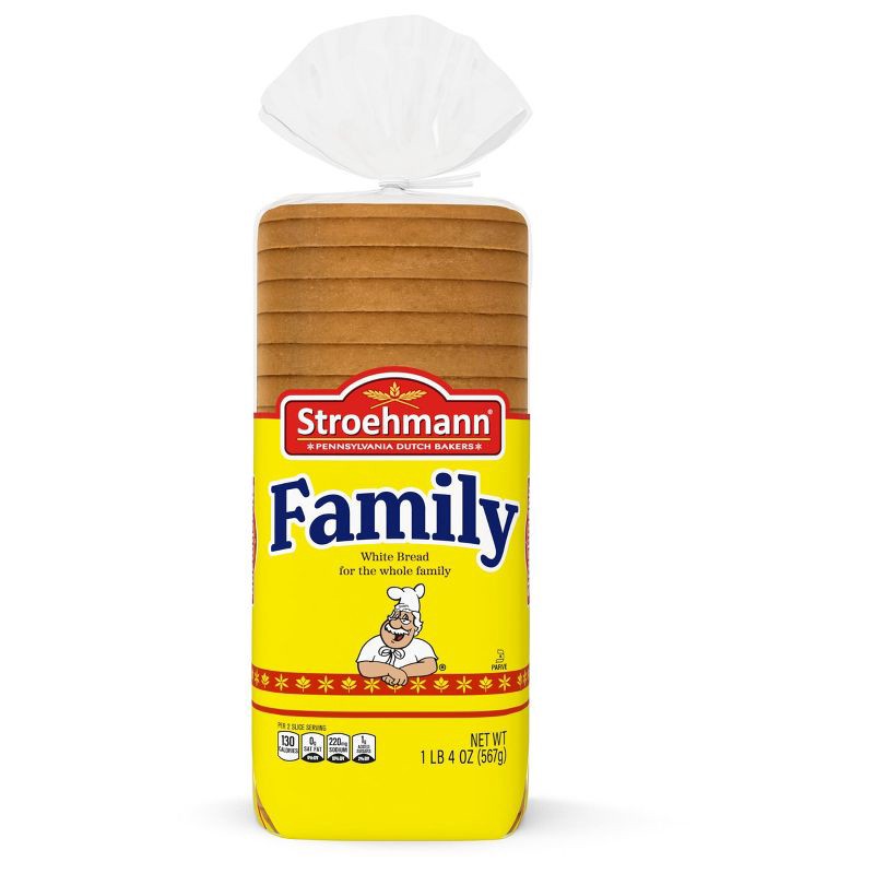 slide 7 of 7, Stroehmann Family White Sandwich Bread - 20oz, 20 oz