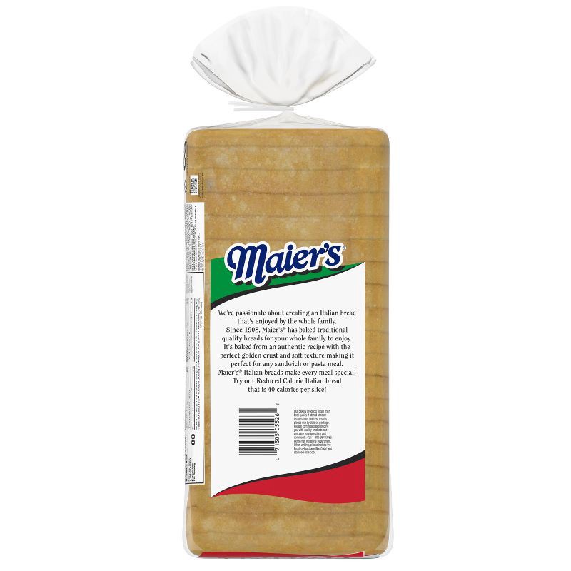 slide 4 of 8, Maier's Italian Seeded Bread - 20oz, 20 oz