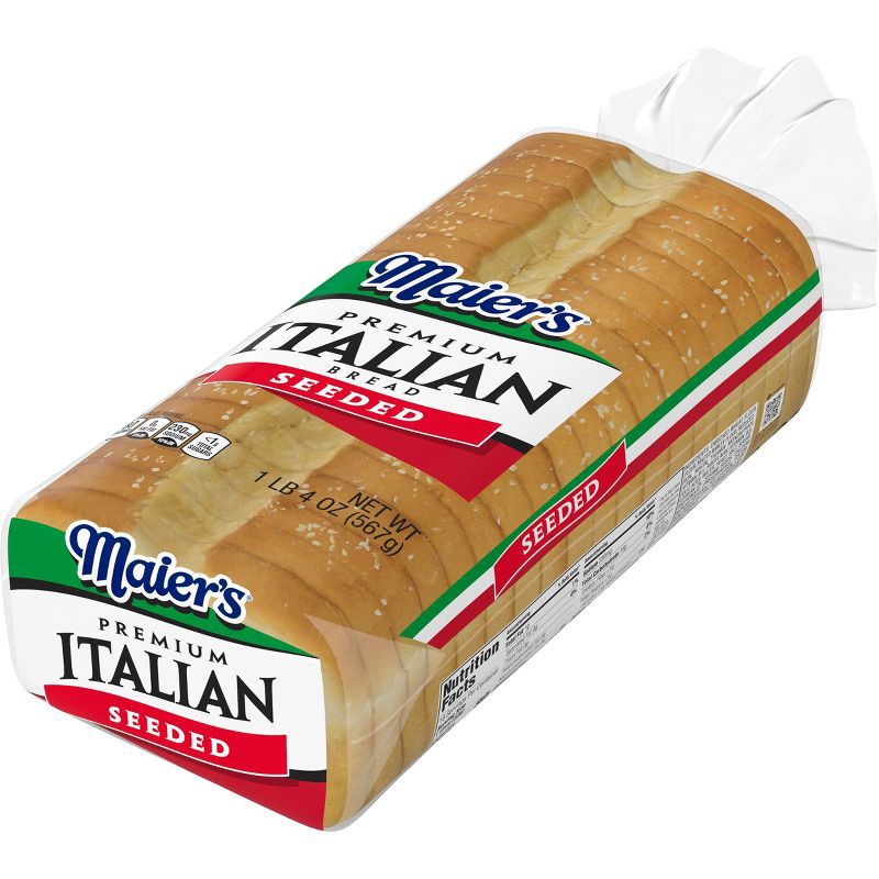 slide 6 of 8, Maier's Italian Seeded Bread - 20oz, 20 oz