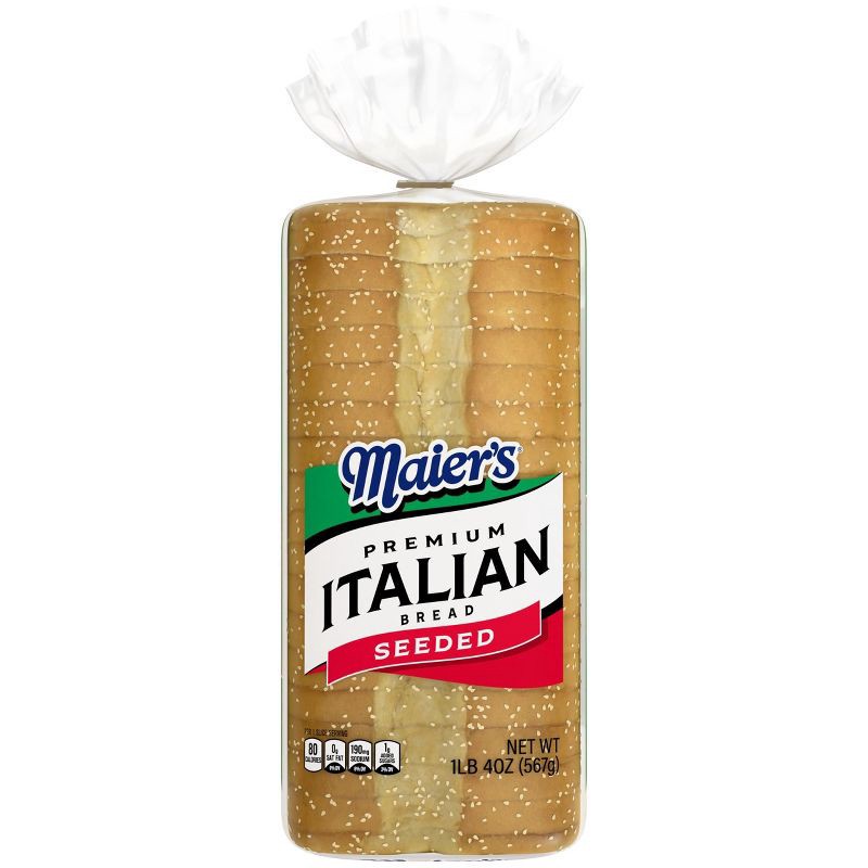 slide 6 of 10, Maier's Italian Seeded Bread - 20oz, 20 oz