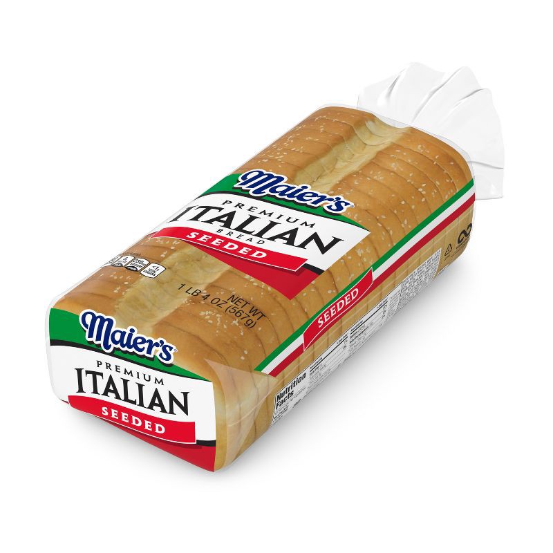 slide 8 of 8, Maier's Italian Seeded Bread - 20oz, 20 oz