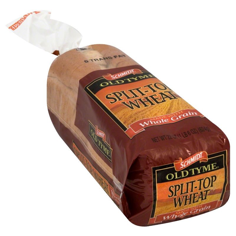 slide 1 of 1, Old Tyme Split Top Wheat Bread - 22oz, 22 oz