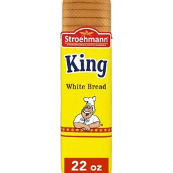 Stroehmann King White Sandwich Bread - 22oz