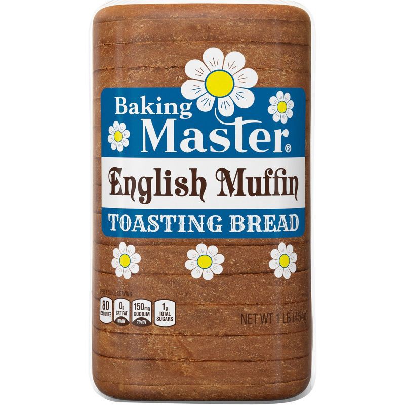 slide 7 of 7, Master English Muffin Toasting Bread - 16oz, 16 oz