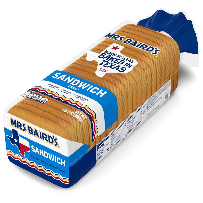 slide 2 of 11, Mrs Baird's Mrs. Baird's Sandwich Bread - 24oz, 24 oz