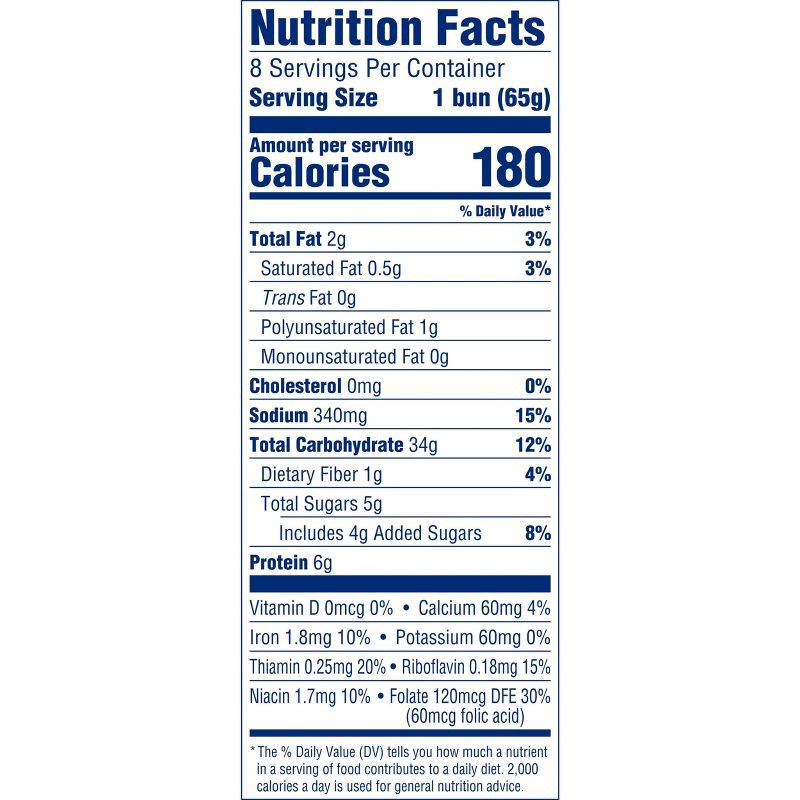 slide 6 of 8, Mrs Baird's Mrs. Baird's Large Hamburger Buns - 18.25oz, 18.25 oz