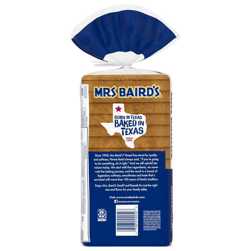 slide 5 of 11, Mrs Baird's Mrs. Baird's Small White Bread - 16oz, 16 oz