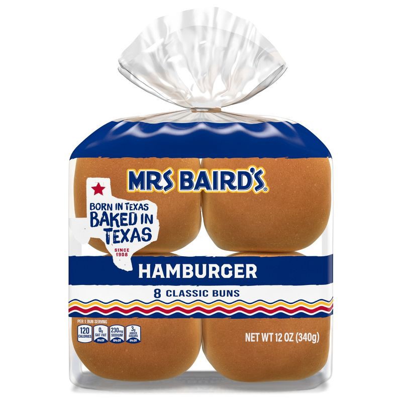 slide 7 of 10, Mrs Baird's Mrs. Baird's Hamburger - 12oz, 12 oz