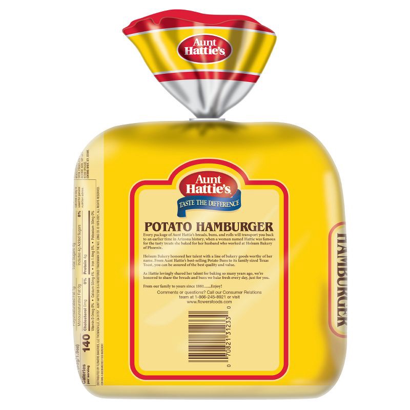 slide 12 of 12, Aunt Hattie's Potato Ham Buns - 15oz/8ct, 8 ct; 15 oz