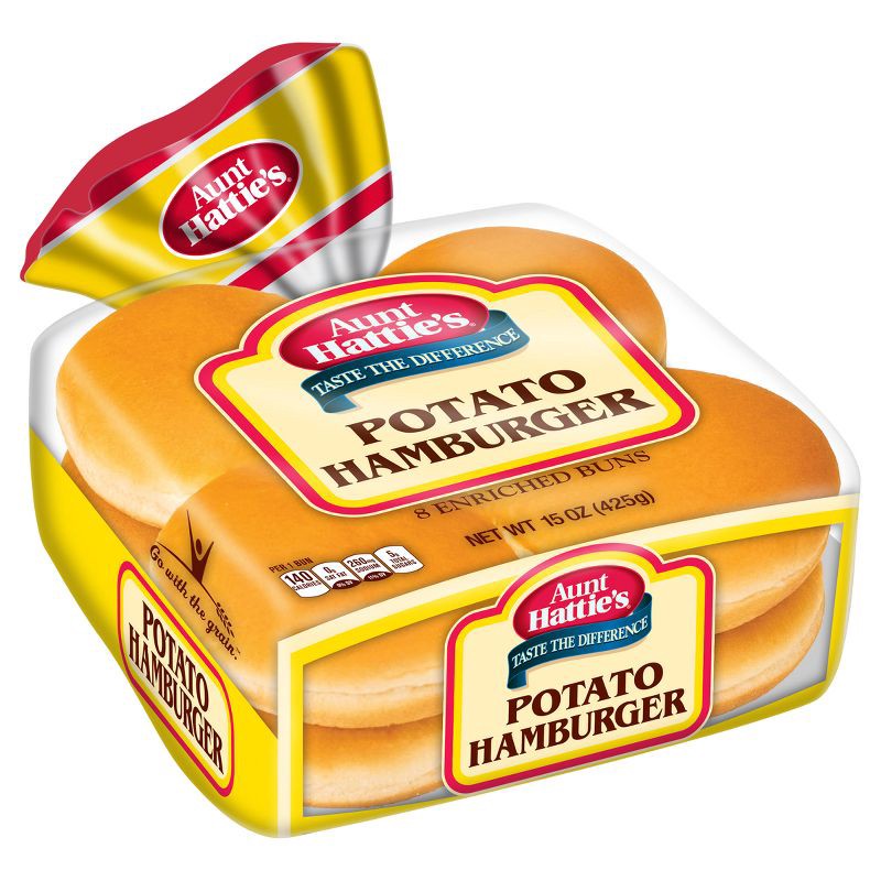 slide 8 of 12, Aunt Hattie's Potato Ham Buns - 15oz/8ct, 8 ct; 15 oz