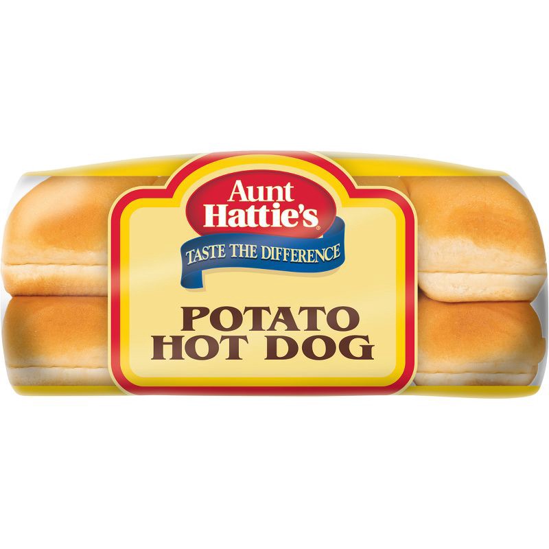 slide 12 of 13, Aunt Hattie's Potato Hot Dog Buns - 15oz/8ct, 8 ct; 15 oz