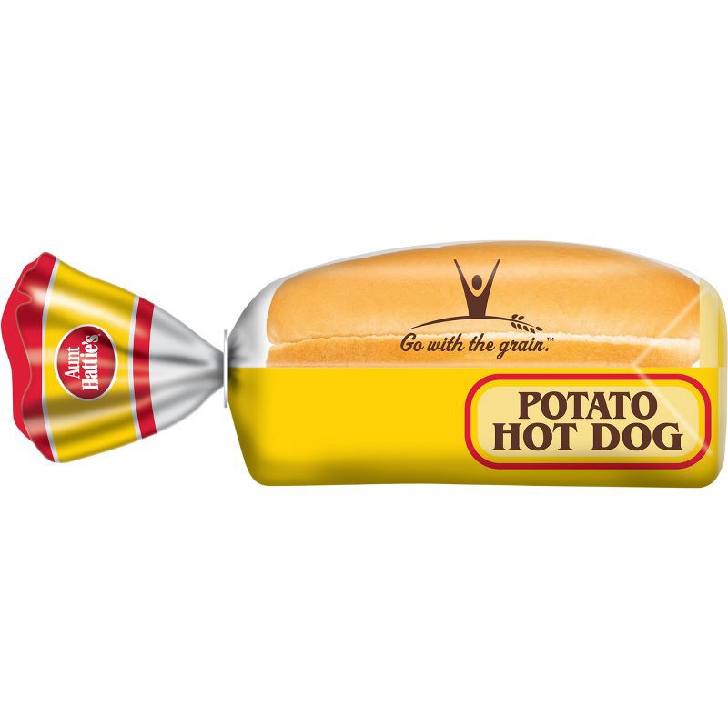 slide 10 of 13, Aunt Hattie's Potato Hot Dog Buns - 15oz/8ct, 8 ct; 15 oz
