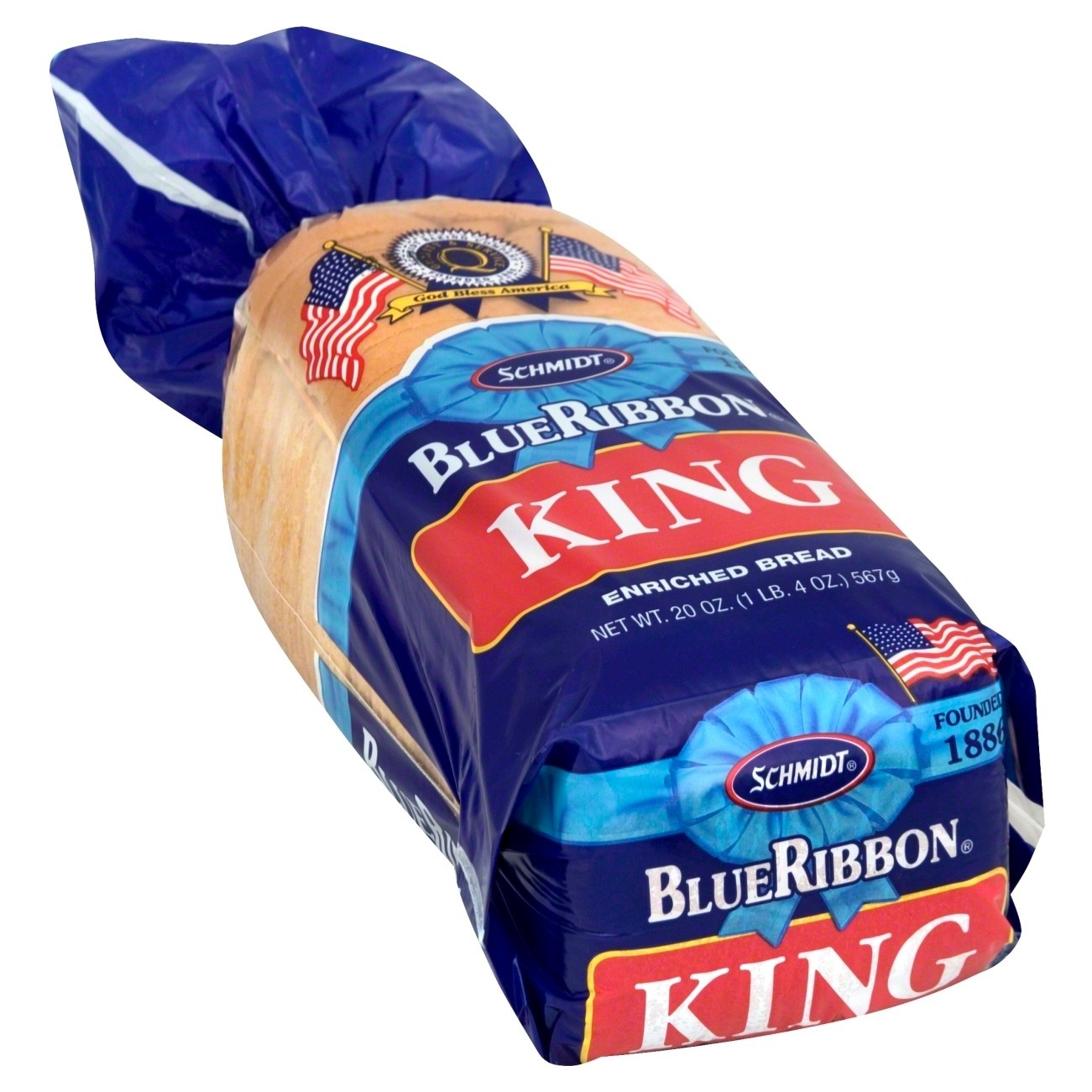 slide 1 of 1, Blue Ribbon King Round Top Bread - 20oz, 20 oz