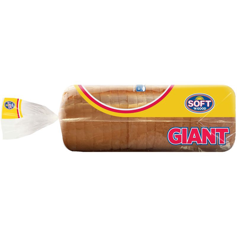 slide 4 of 7, Sunbeam Soft 'N Good Giant White Bread - 22oz, 22 oz