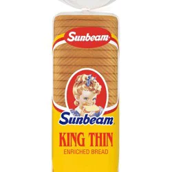 Sunbeam King White Sandwich Bread - 20oz