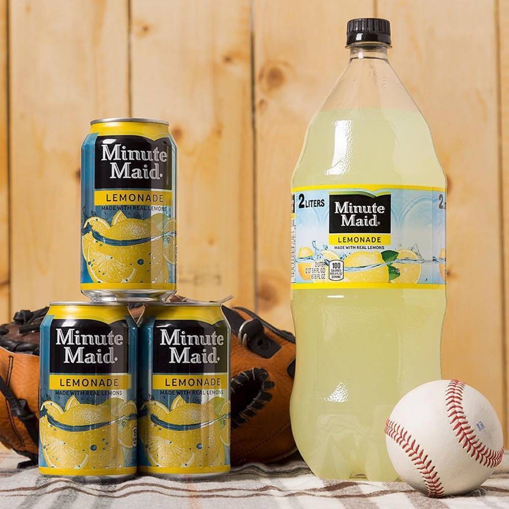 slide 2 of 3, Minute Maid Lemonade Bottle, 2 liter