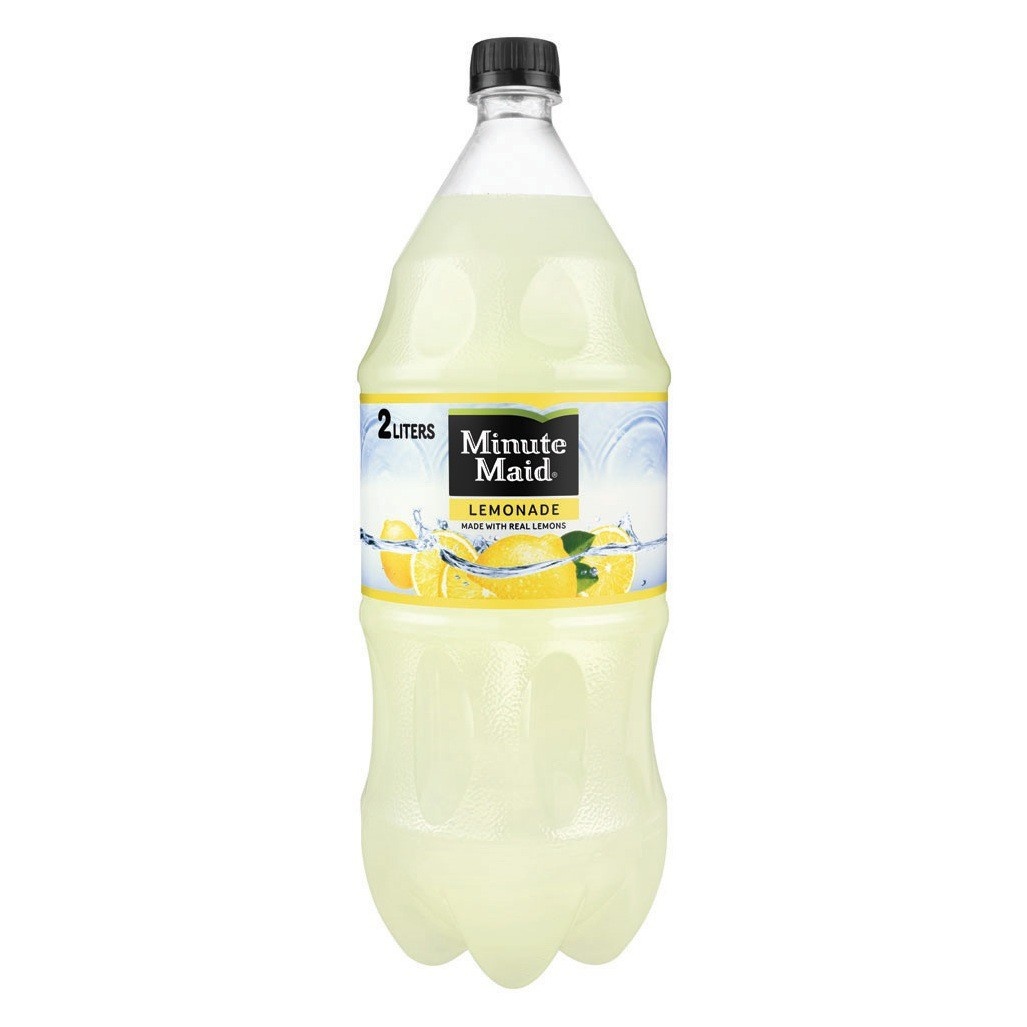 slide 1 of 3, Minute Maid Lemonade Bottle, 2 liter