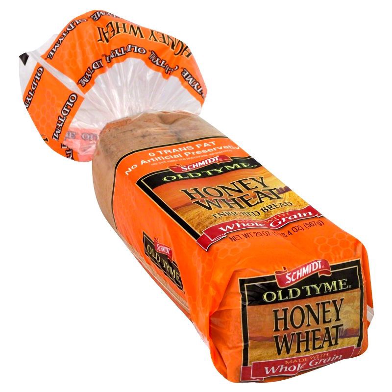 slide 1 of 2, Old Tyme Honey Wheat Bread - 20oz, 20 oz