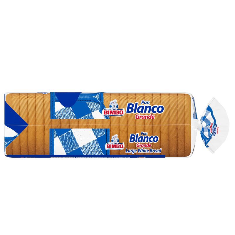 slide 13 of 13, Bimbo Large White Bread - 24oz, 24 oz