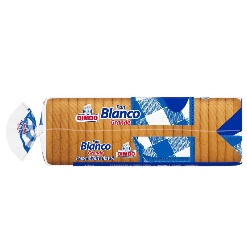 slide 11 of 13, Bimbo Large White Bread - 24oz, 24 oz